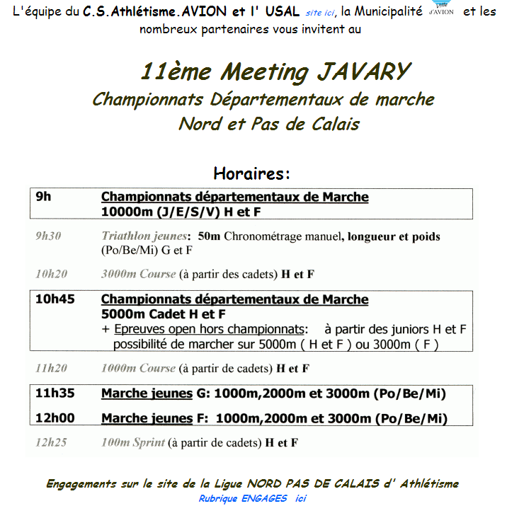 Meeting Javary à Avion (62): 10.000, 5000, etc. : 7 /4/2013 Avion_10