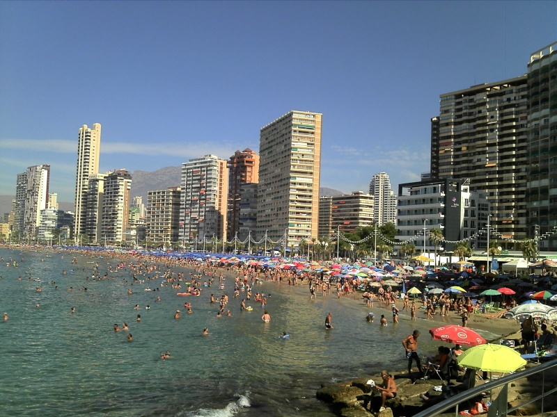 Spain, Costa Blanca, Benidorm C360_225