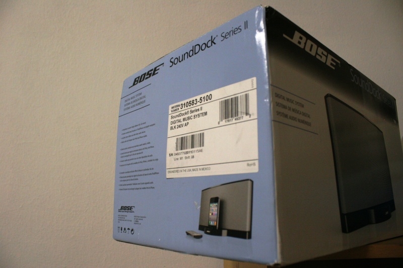 BOSE SoundDock Series II (NEW) Img_0512