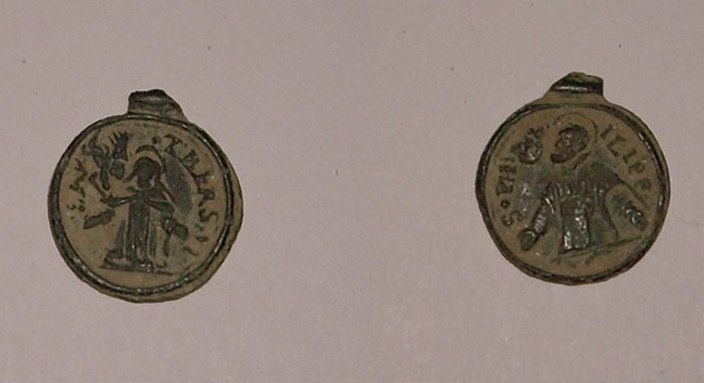 Médaille Ste-Thérèse & St-Philippe Néri - XVIIème 3710
