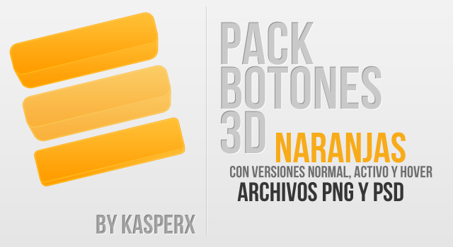 Pack Botones 3D by Kasperx Previe10