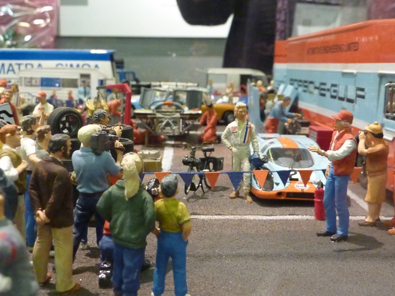Paddock Le Mans 1970 - Diorama par JC Baudier P1030920