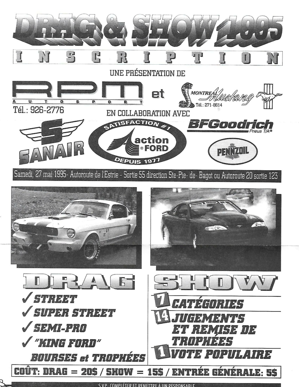 Montréal Mustang dans le temps! 1981 à aujourd'hui (Histoire en photos) - Page 8 1995-054