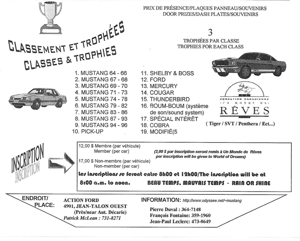 Montréal Mustang dans le temps! 1981 à aujourd'hui (Histoire en photos) - Page 8 1996-020