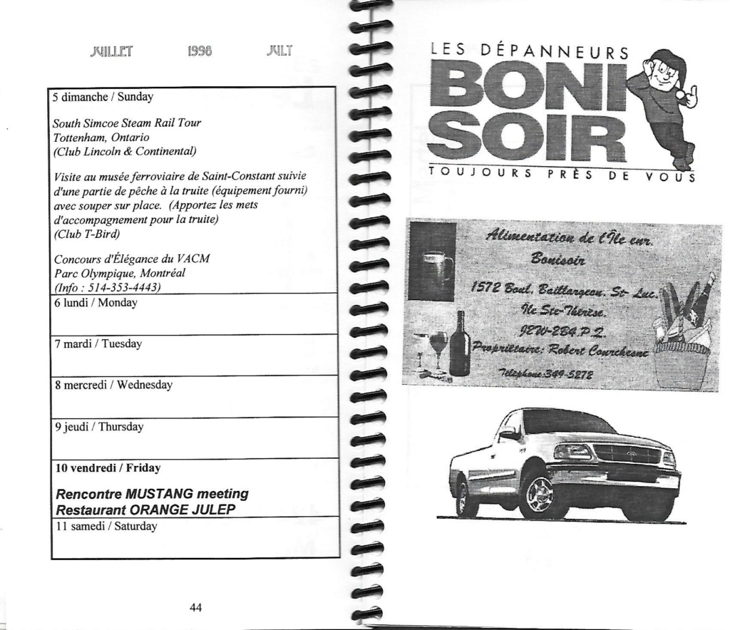 Montréal Mustang dans le temps! 1981 à aujourd'hui (Histoire en photos) - Page 8 1998-035