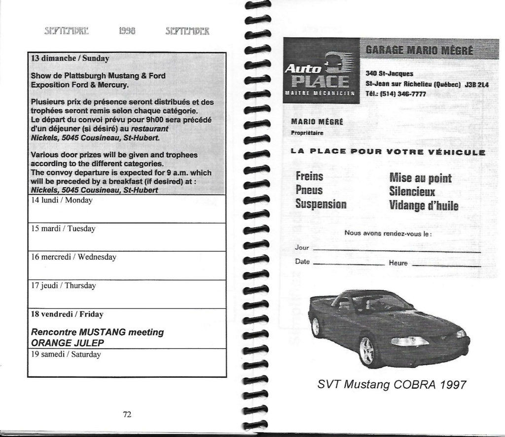 Montréal Mustang dans le temps! 1981 à aujourd'hui (Histoire en photos) - Page 8 1998-051