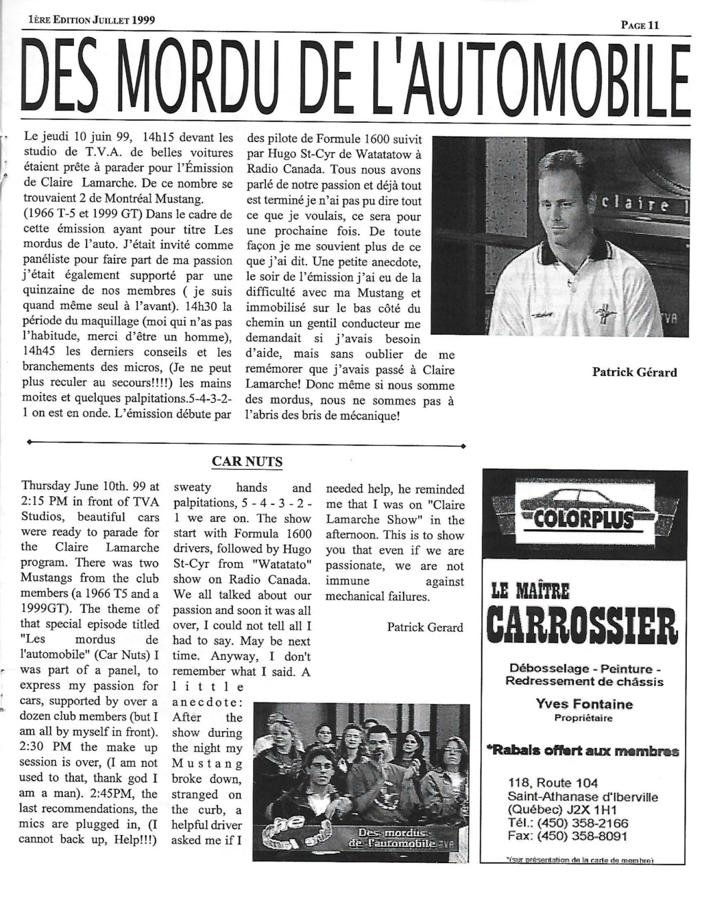 Montréal Mustang dans le temps! 1981 à aujourd'hui (Histoire en photos) - Page 9 1999-039