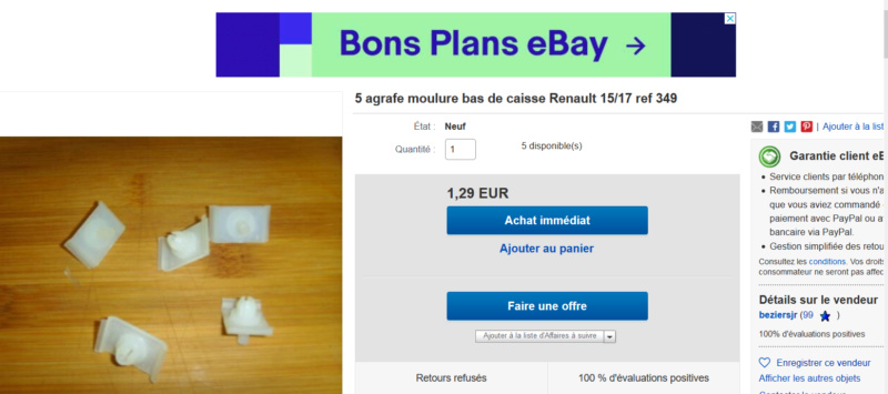 Vente de pièces détachées exclusivement de R15 R17 - Page 12 Ebay10