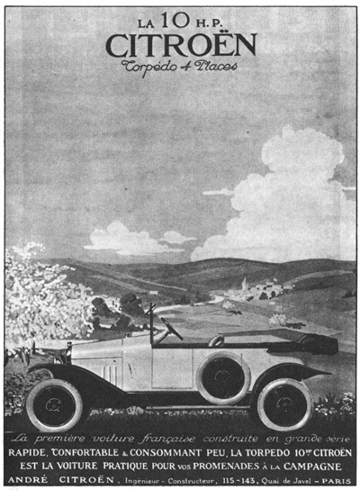 Citroën - Publicités Type A 10hp 10hp-a11