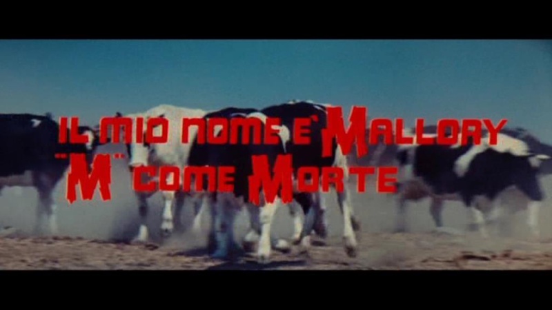 mallory - Mallory, ‘M’ comme la mort ( Il mio nome è Mallory… M come morte ) –1971- Mario MORONI - Page 2 Pdvd_047