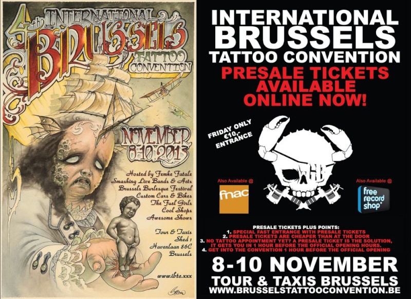 Convention Internationale de Tatouage de Bruxelles Voor10