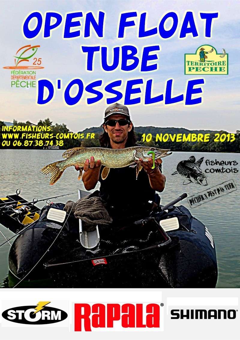 2ème open float-tube d'Osselle le 10 novembre 2013 Affich10