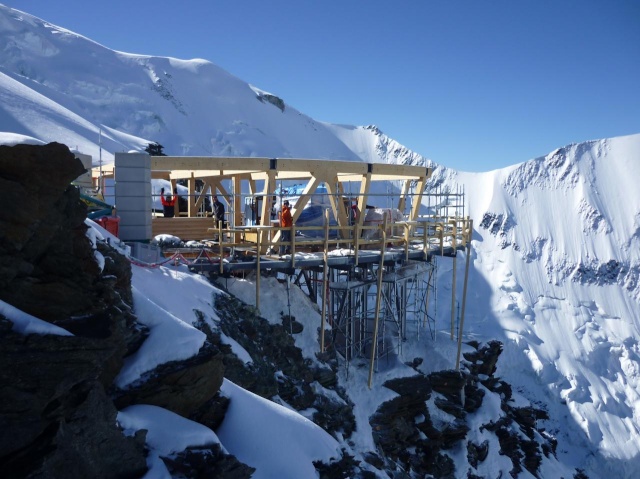 [DOCUMENTAIRE] Construction du nouveau Refuge du Goûter (Mont Blanc) Refuge10