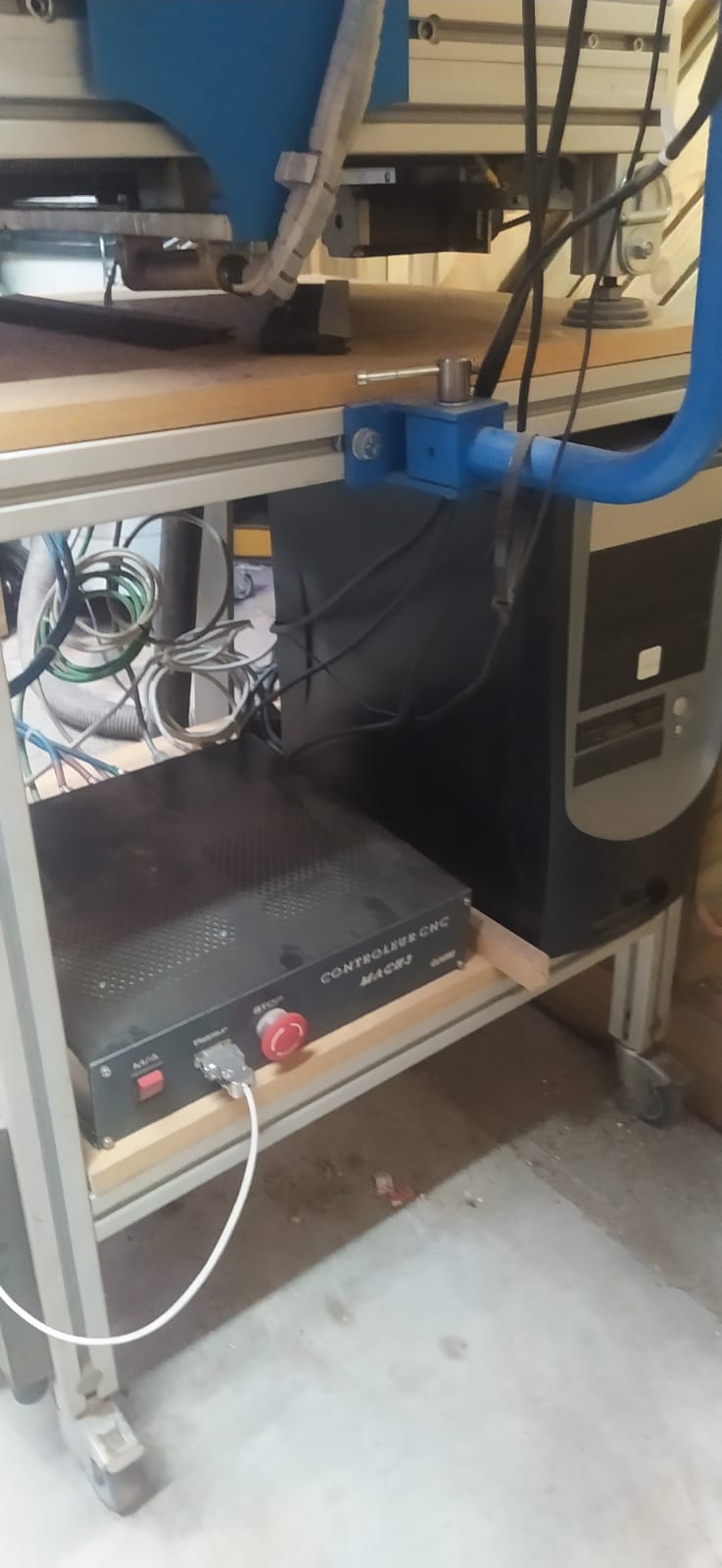 Je vend portique cnc  211