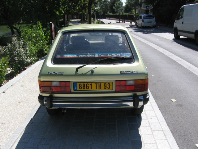 TALBOT-SIMCA HORIZON SX 1980 - Page 2 Horizo13