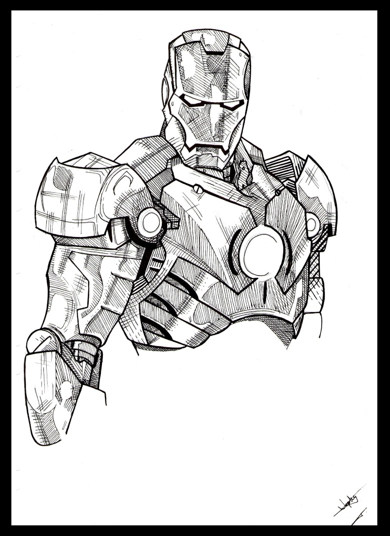 Personnages Marvel : Iron Man & Hulk Iron_m10