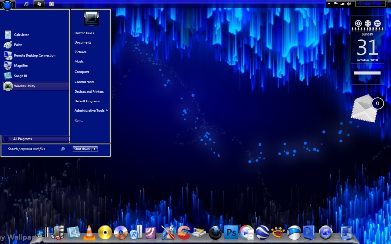 Windows 7 Electric Blue Ultimate 2nuk2810