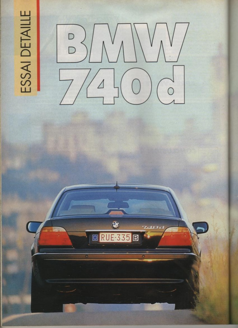 Essais et revues de presse - BMW e38 tous modèles Photo144