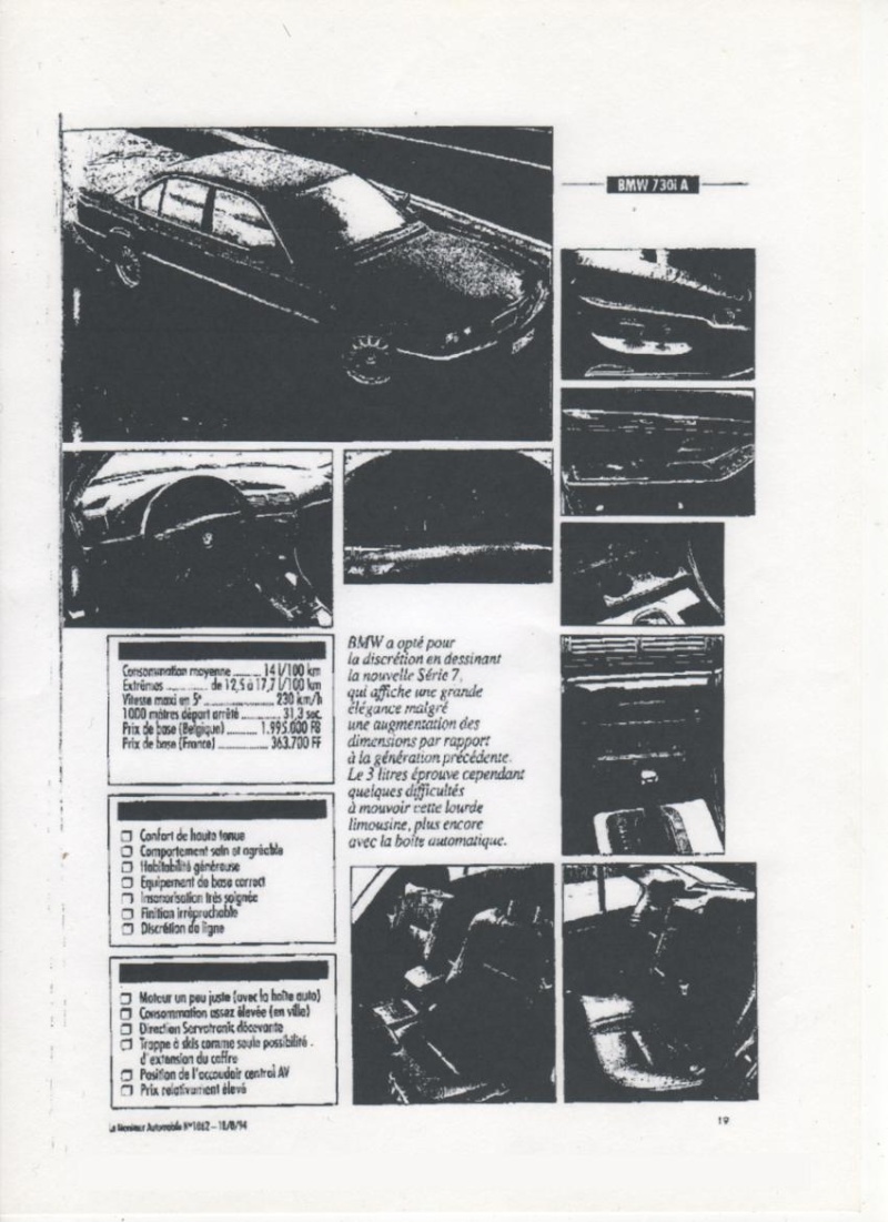 Essais et revues de presse - BMW e38 tous modèles - Page 2 Photo173