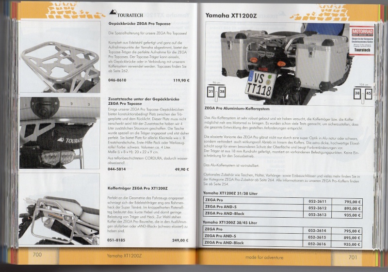 yamaha - YAMAHA XT1200Z Accessoires TOURATECH Page910