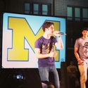 [06.09.13] Darren au "Pep Rally" à l'Université du Michigan  12366810