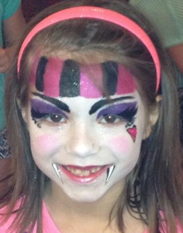 MONSTER HIGH- Face painting designs - Page 2 L-drac10