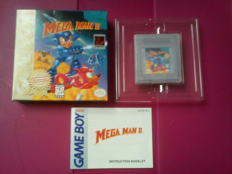 ( ECHANGE ) Megaman 2 US complet game boy classic serie Dsc00419
