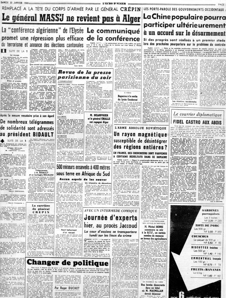 ALGERIE PRESSE 1960 1ère partie 210