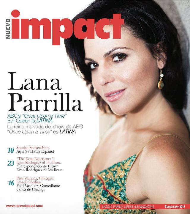 Lana Parrilla on the cover of “Nuevo Impact” [September 2012] Kadqe10