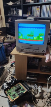 Ecran Vert sur Master System Img_2031