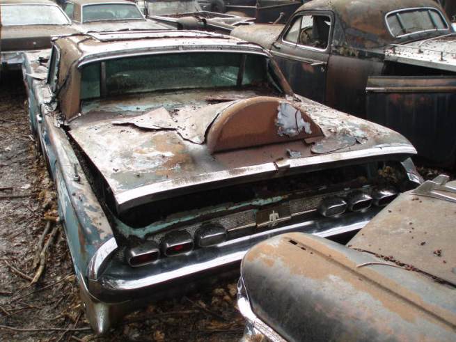 Hot rods & Customs oubliés - Hot rods and customs graveyard and barn find Junk0310