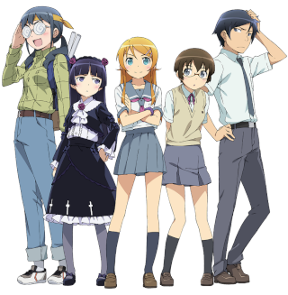 Les saisons 1 et 2 de Oreimo sur Wakanim ! Keyvis10