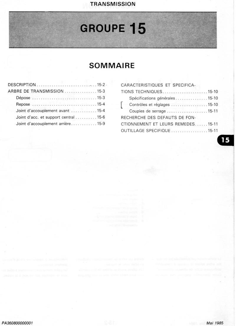 Dossier d'entretien de la 90 2.5 v6 oro " Le Panzer"  Img05010