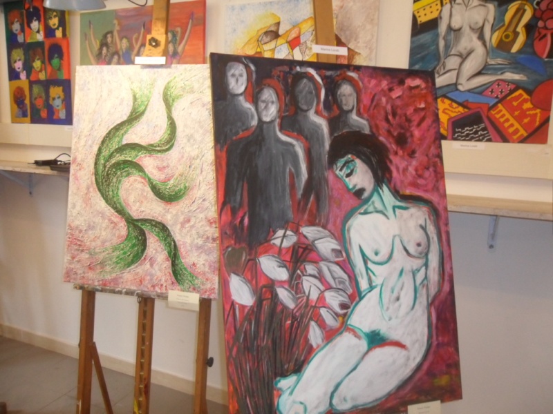 Mostra di fine anno del corso di Pittura della Scuola ARTI ORNAMENTALI di Roma Capitale - 2013 Sam_2713