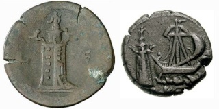 LE PHARE D'ALEXANDRIE (VERS -299), 7è MERVEILLE DU MONDE ANTIQUE Pharea10