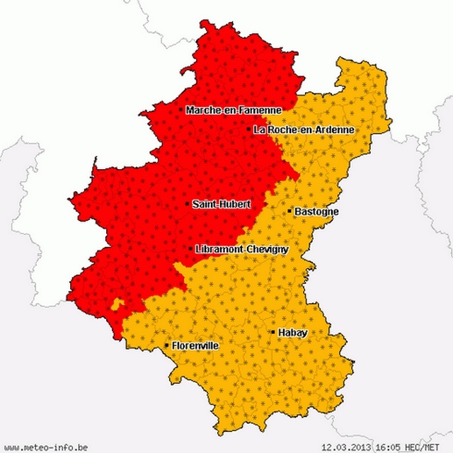 CARTES METEO BELGIQUE  FRANCE Luxemb10