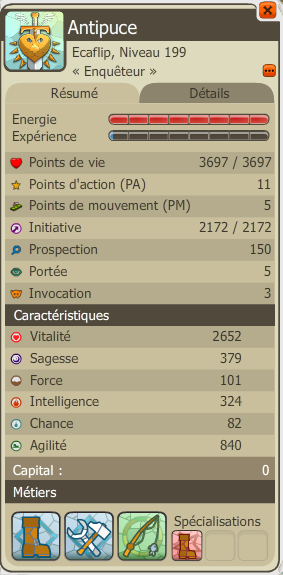 Antipuce Ecaflip lvl 199 Delain12