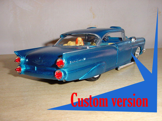 1957 Ford 3 in 1 - Amt - Custom  & Stylized version 57fair12