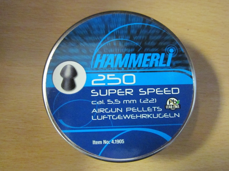 Test Plombs HÄMMERLI "Super Speed" sur HW 57 Cal.5,5  7,5 Joules Img_0712