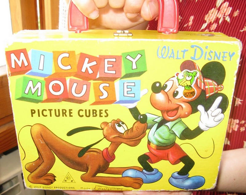 topolino - MICKEY MOUSE PICTURE CUBES Cubi Walt Disney Topolino anni 70 Micky Mouse Cubi_m10