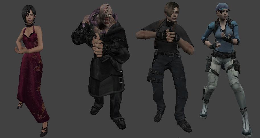 [CS] Models de Resident Evil para counter strike Dibujo10