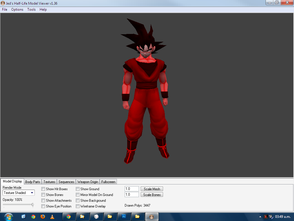 [Model] Goku en modo kaioken by Matias_Esf Dibujo16