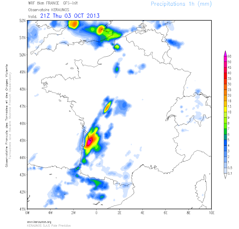 Prévisions Sud-Ouest - Automne 2013 Precip10