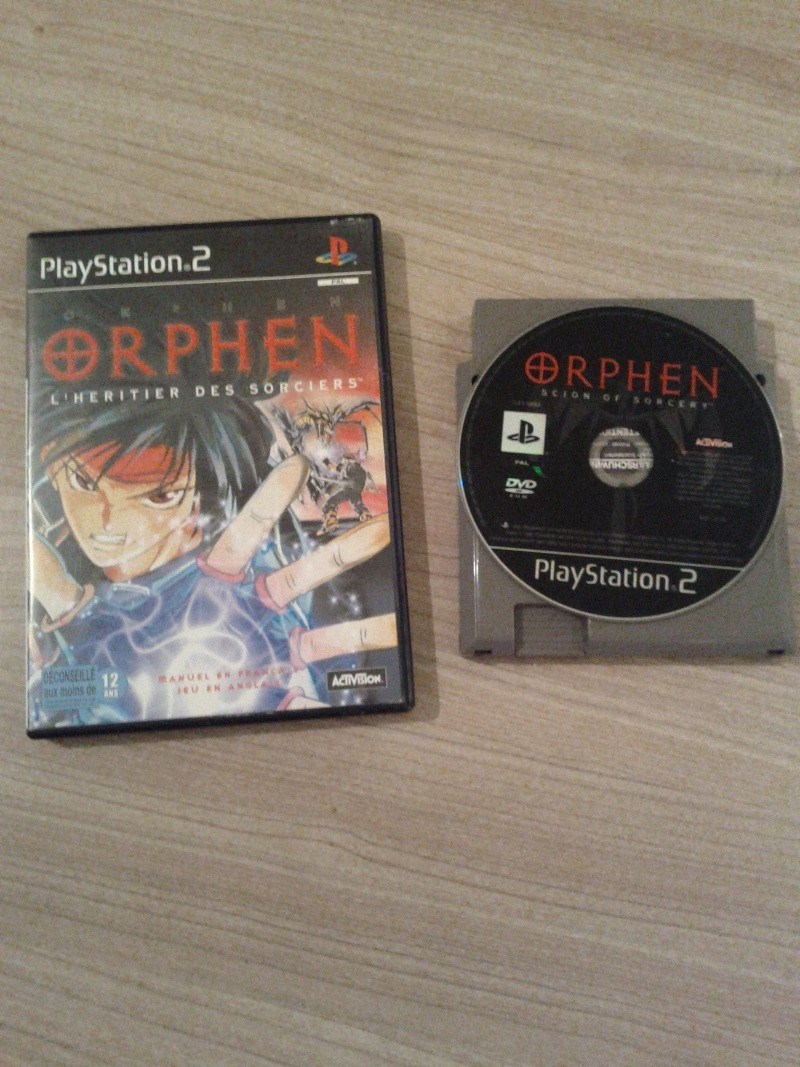 (est) illusion of time SNES, resident evil code x GG, orphen ps2 Orphen10