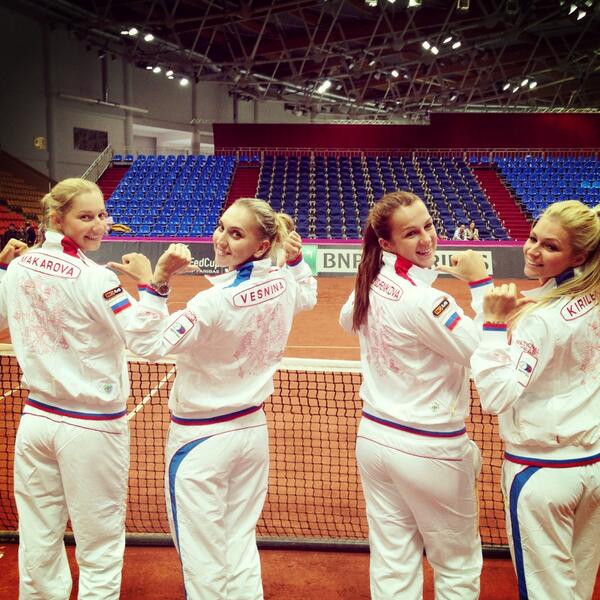 FED CUP 2013 : Groupe Mondial en course pour le titre - Page 3 Russie10