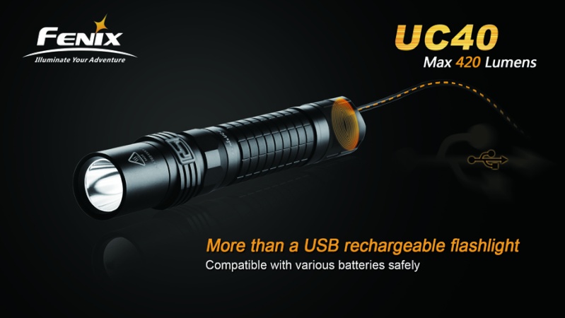 Fenix UC40 USB Rechargeable Flashlight（ Cree XP-G2 R5） Fenix_10