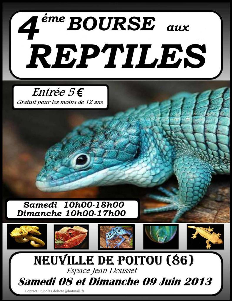 4 ème bourse aux reptiles de Poitiers (86) Affich11