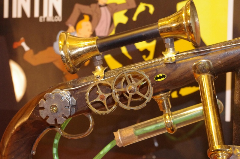 mon pistolet grappin batman steampunk 1:1 a ma façon (projet en cours) 91921510