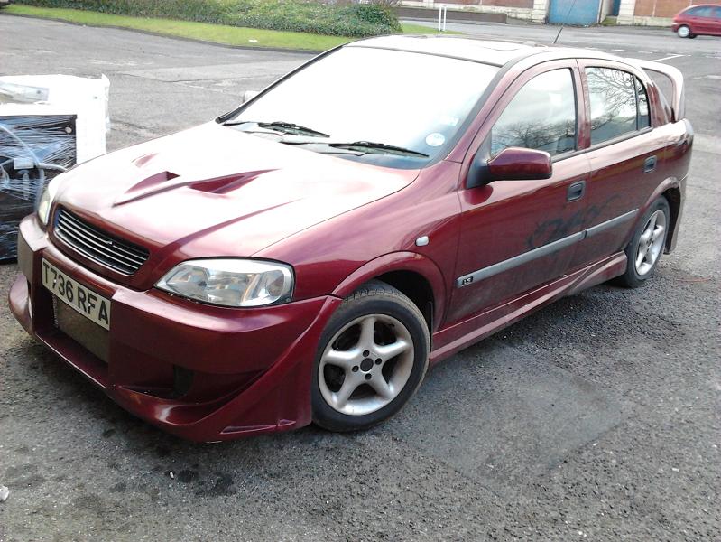 Modified Vauxhall Astra Shed Shed111
