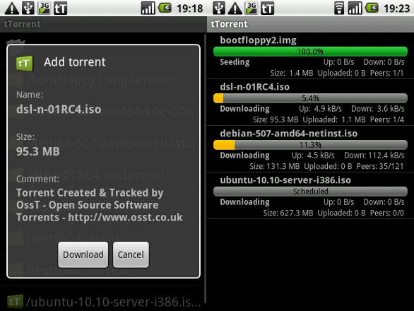 برنامج تحميل التورنت  tTorrent Ttorre11